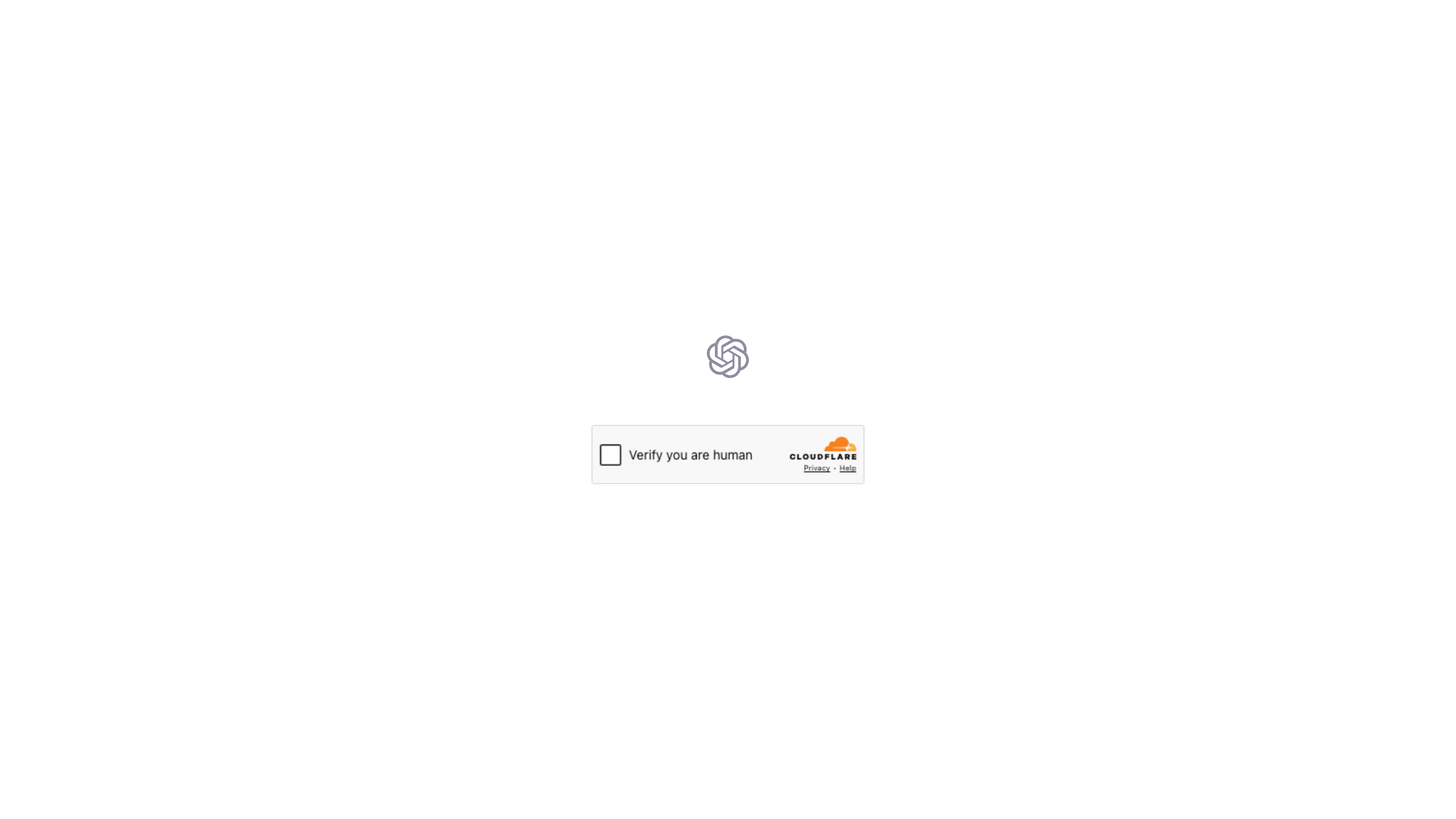 ChatGPT interface