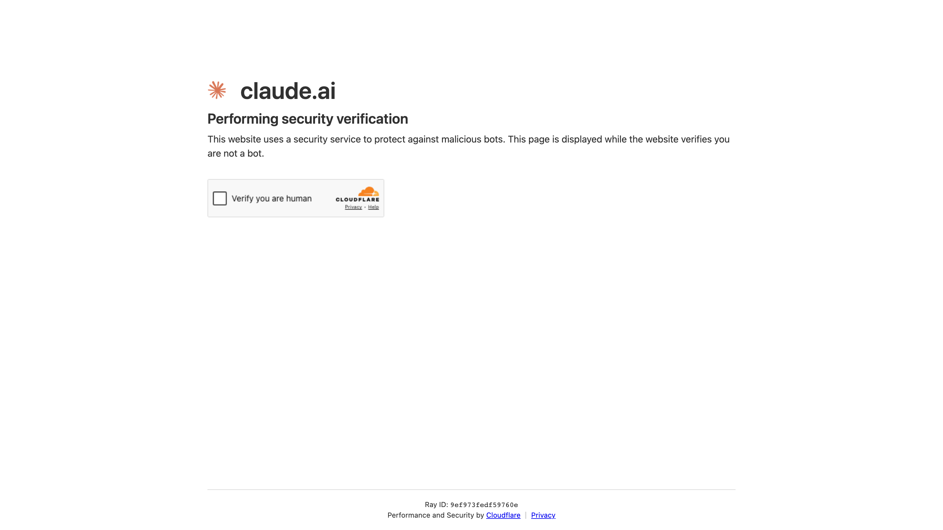 Claude interface