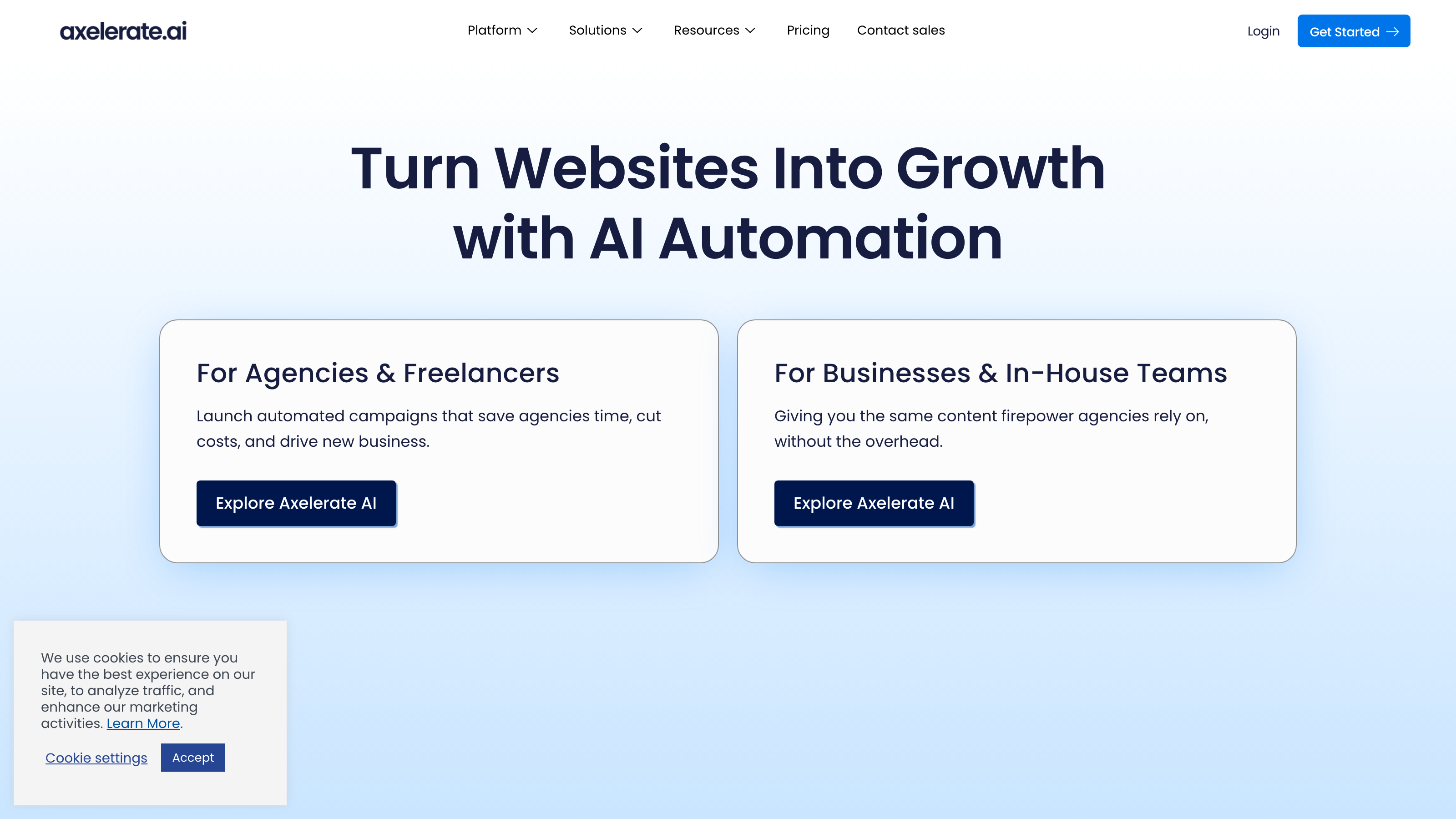 Shopia interface